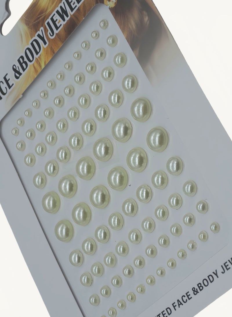 White round crystal diamond stickers face decoration stickers 3D stickers children's DIY decorations self-adhesive jewelry stickers colored diamond stickers - Image 2