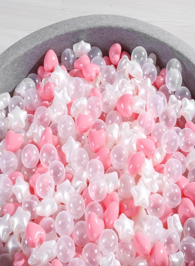 Heopeis Ball Pit Balls- Phthalate Free BPA Free Crush Proof Plastic Ball, Play Balls for Ball Pit Pool Playpen Babies Kids Children Birthday Parties Pool Tent Party, 100Pcs - Image 2