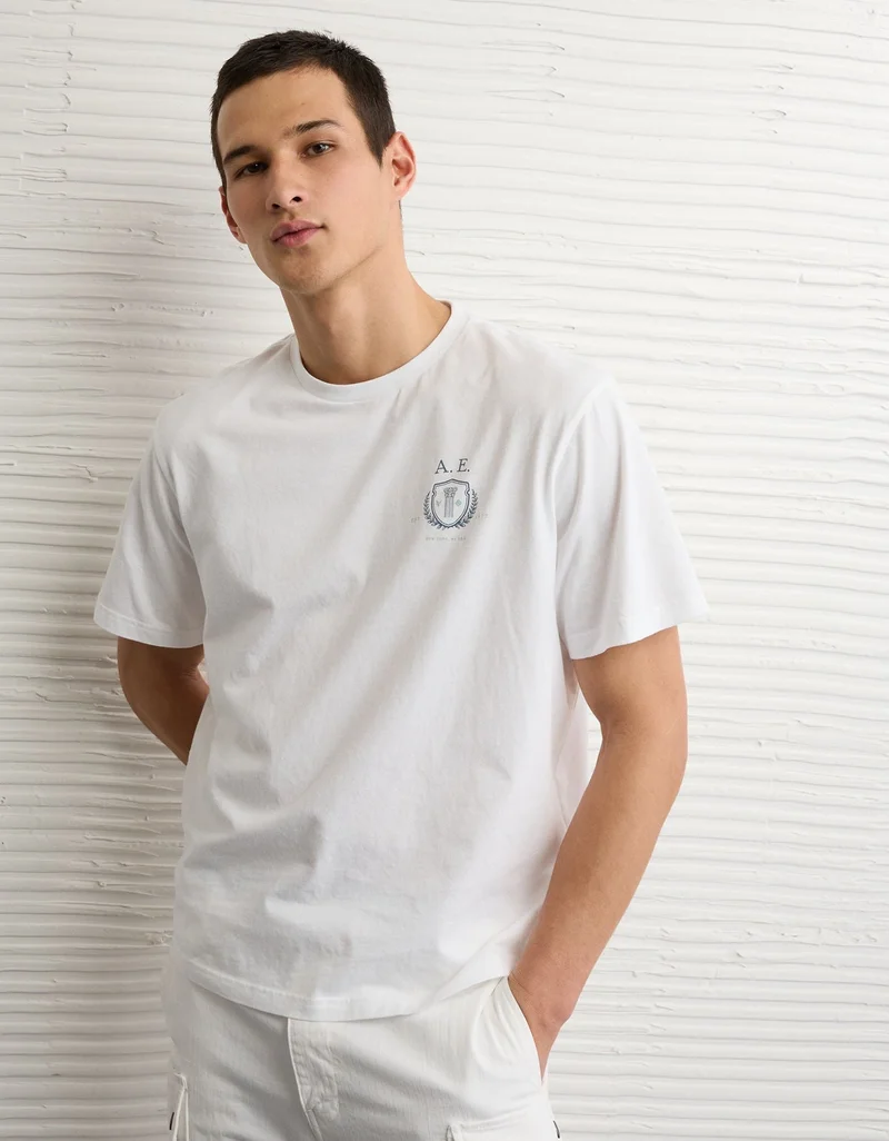 امريكان ايجل تي-شيرت بطبعة شعار