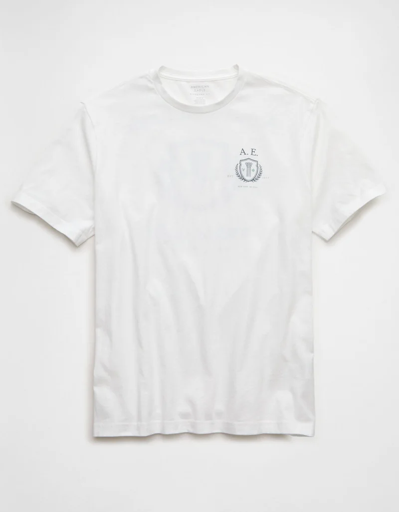 American Eagle  AE Logo Graphic T-Shirt for Men | Best Price UAE
