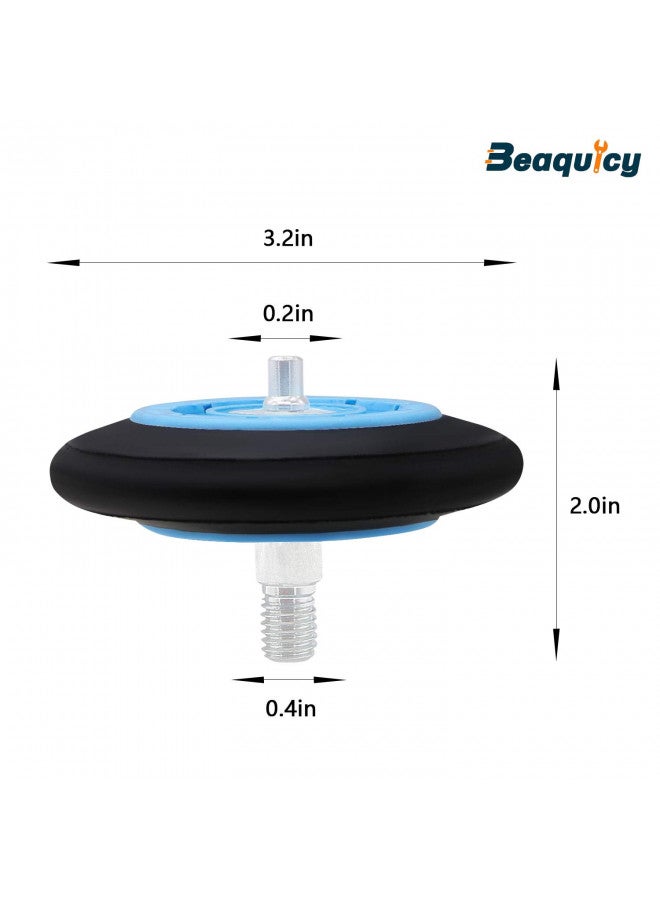 Beaquicy ( ) DC97-16782A Dryer Drum Roller with Update Bearings by Beaquicy - DC97-16782E Replacement for Samsung Dryer-Replaces DC97-07523A PS4221885 AP5325135 - Pack of 4  - Image 4