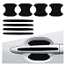 ZIMISI 8PCS Car Door Handle Bowl Sticker Reflective AntiScratch Auto Door Handle Cup Protector SelfAdhesive Door Side Handle Paint Protective Film Universal Vehicle Decoration Accessory Black - Image 2