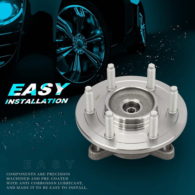 IRONTEK مجموعة محور تحمل العجلة الأمامية IRONTEK 515079 لفورد F-150 ولينكولن مارك - Image 4