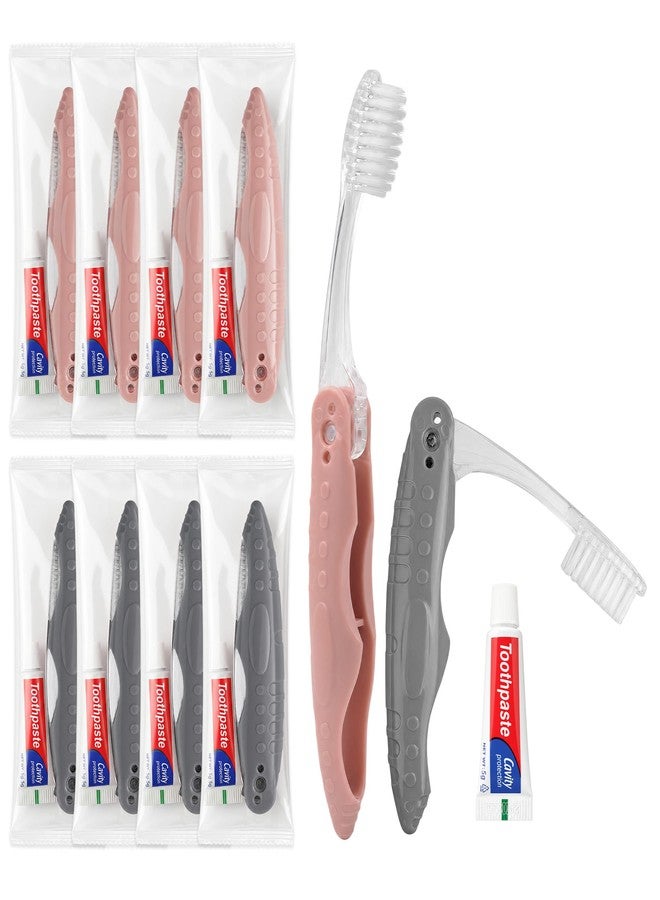 Kocpudu Travel Toothbrush and Toothpaste, Individually Packaged (10-Pack) - Image 1