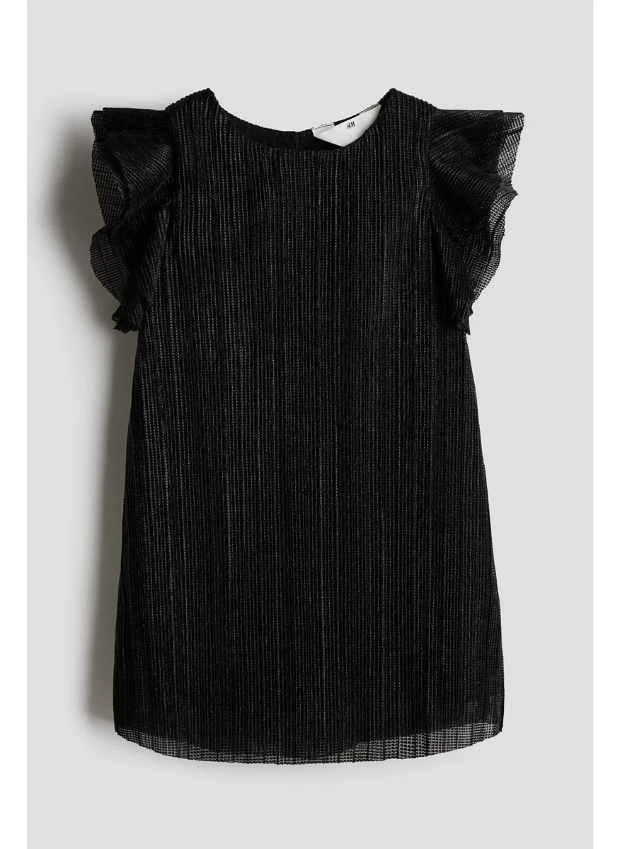 H&M Pleated A-Line Dress