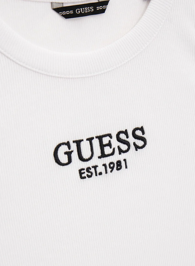 GUESS Kids Graphic Crew Neck T-Shirt