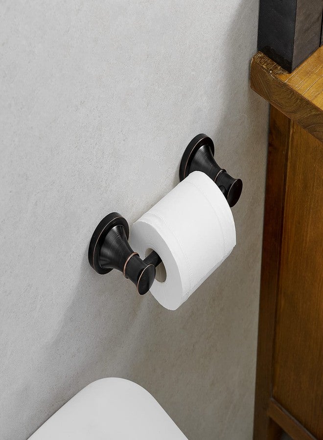 RUMOSE Toilet Paper Roll Holder Bathroom Flexible Pivoting Tissue Handle on Wall Mounted Oil Rubbed Bronze Rustproof Toilet Tissue Roll Holder,Stainless Steel - Image 2