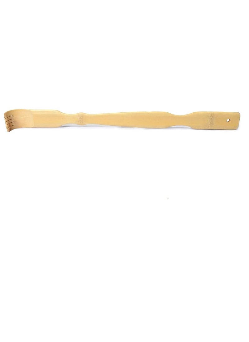 Excefore Back Scratcher, Bamboo Wood Backsplash Massager, 18.5 Inches (Approximately 47 Cm) For Self-Treatment, Practicality And Novelty Gifts For Relieving Itching (2 PCS)  - Image 3
