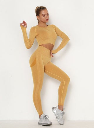 High Waist Tight-Fitting Sports Set Yellow - pzsku/Z28A5D20F0FBD60CA2524Z/45/_/1678893253/44bd6eda-e643-4a5b-9138-47c24799321b