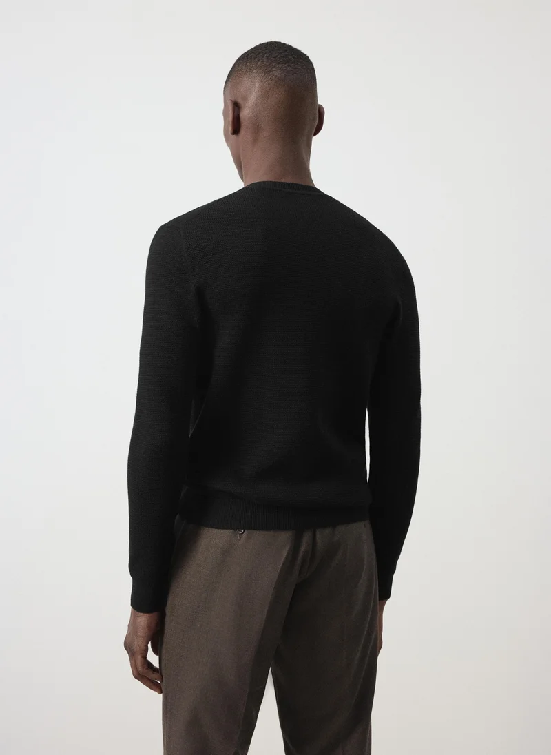 مانجو مان Fine-knit cotton sweater