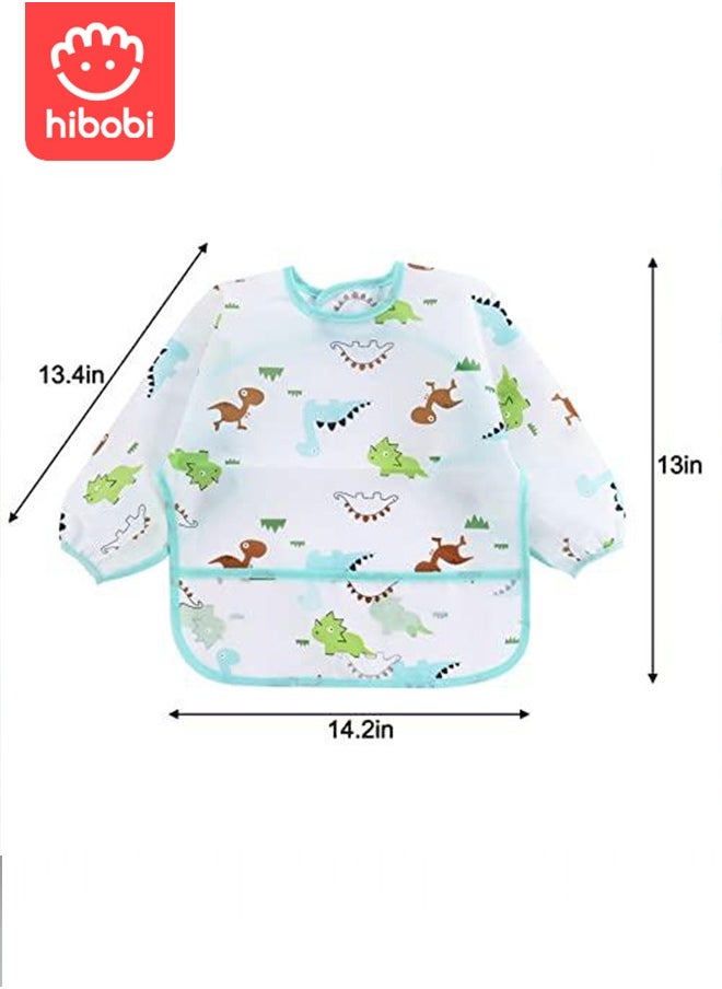 3 Pack Long Sleeve Baby Bibs, Waterproof Sleeved Bib - pzsku/Z28A607B2D97E008A0A9BZ/45/_/1716182200/d2d0fd61-fa08-4a13-8627-861a551b8e7a