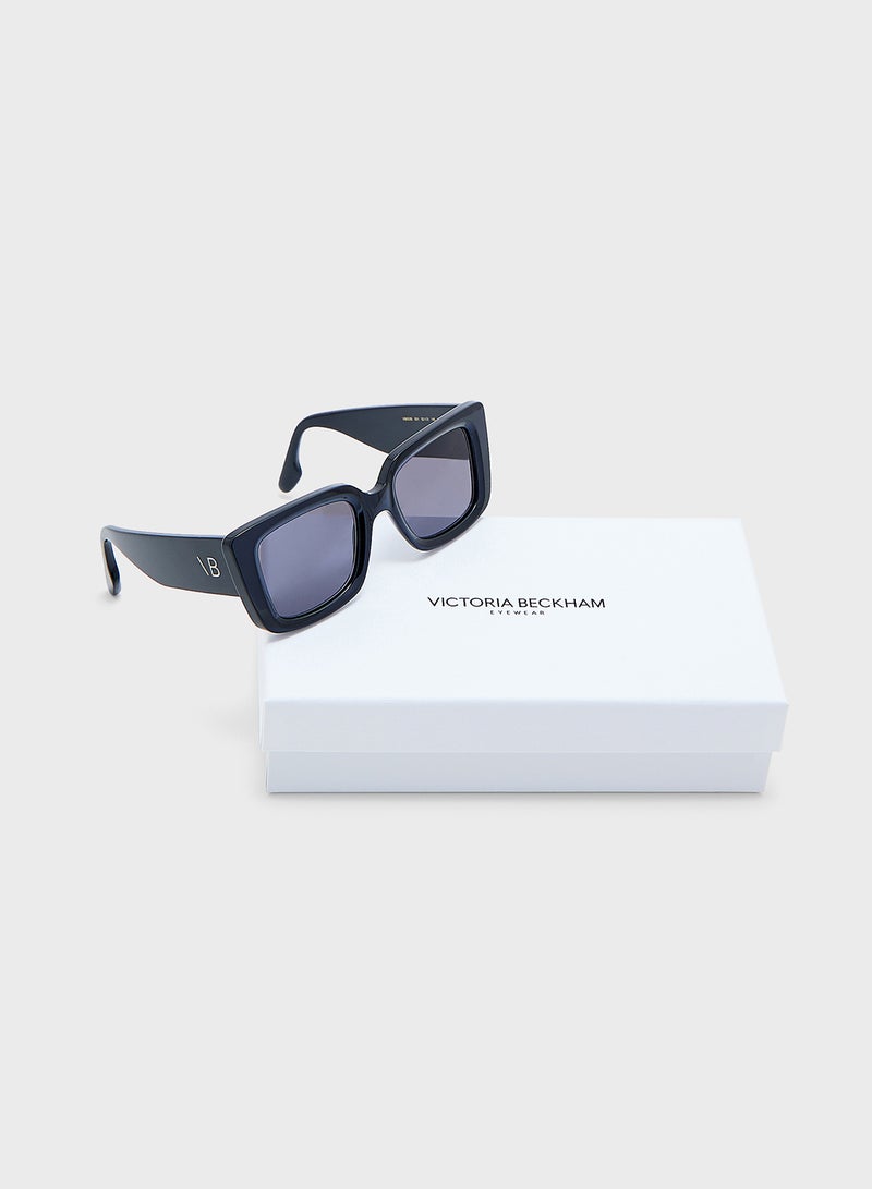 Victoria Beckham Modified Rectangle Sunglasses - Image 4