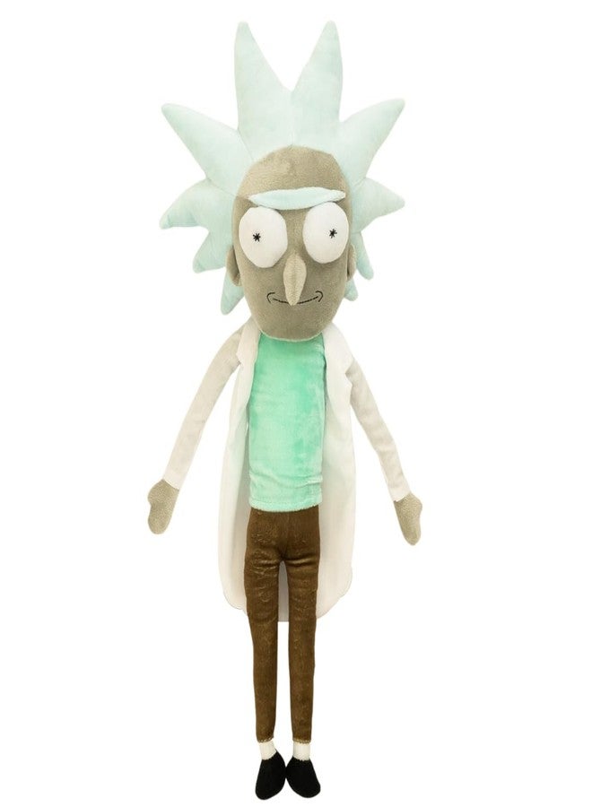 Franco Collectibles Kidult Adult Swim Rick & Morty Super Soft Plush, (100% Officially Licensed Product), Rick The Scientist - Image 1