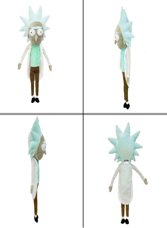 Franco Collectibles Kidult Adult Swim Rick & Morty Super Soft Plush, (100% Officially Licensed Product), Rick The Scientist - Image 4