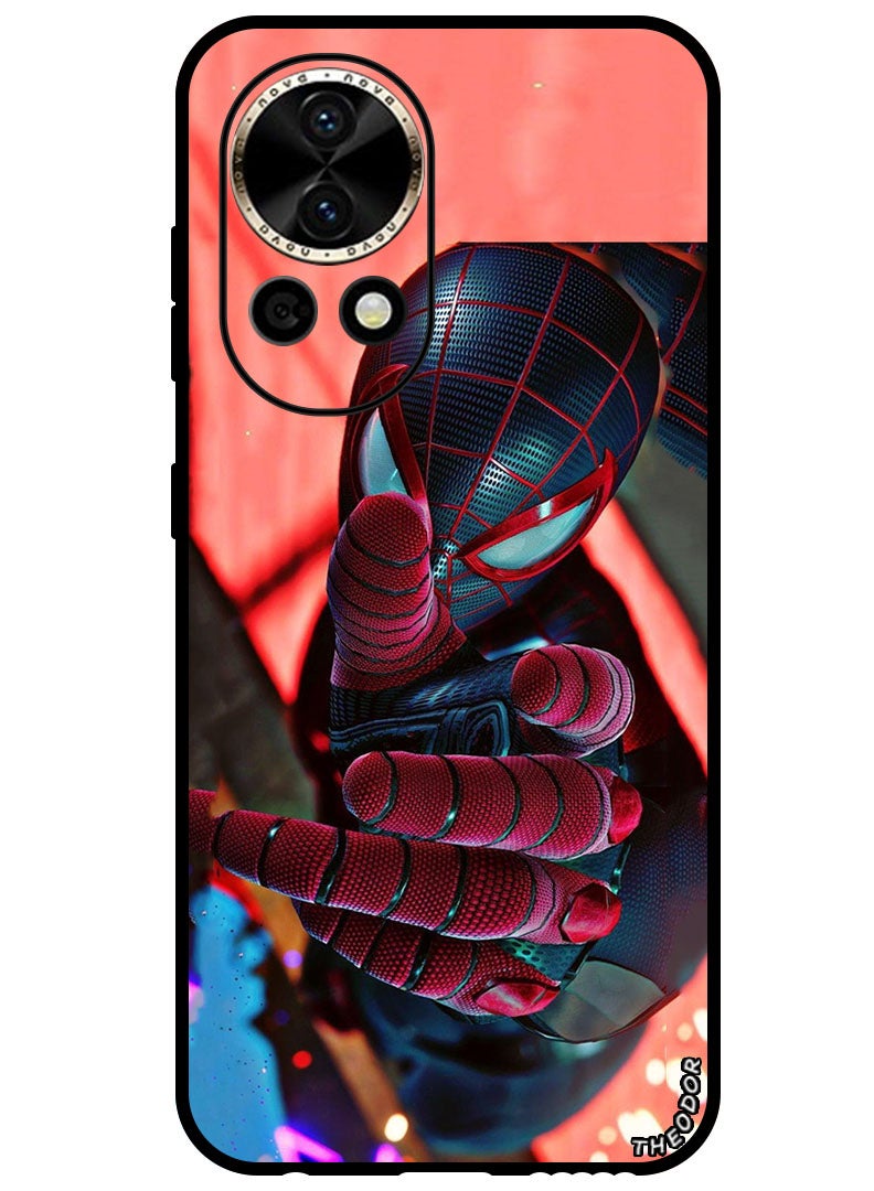 Theodor Protective Case Anti Scratch Shock Proof Bumper Cover For Huawei Nova 12 Spider Man 1 - Image 1