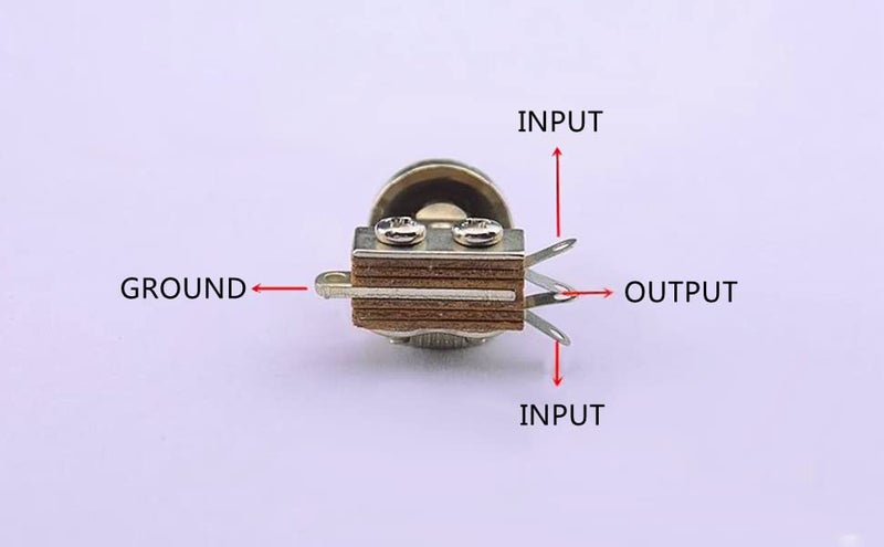 JD.Moon Electric Guitar 3 Way Toggle Switch Pickup Selector Switch with Brass Tip Knob (Chrome) - Image 3