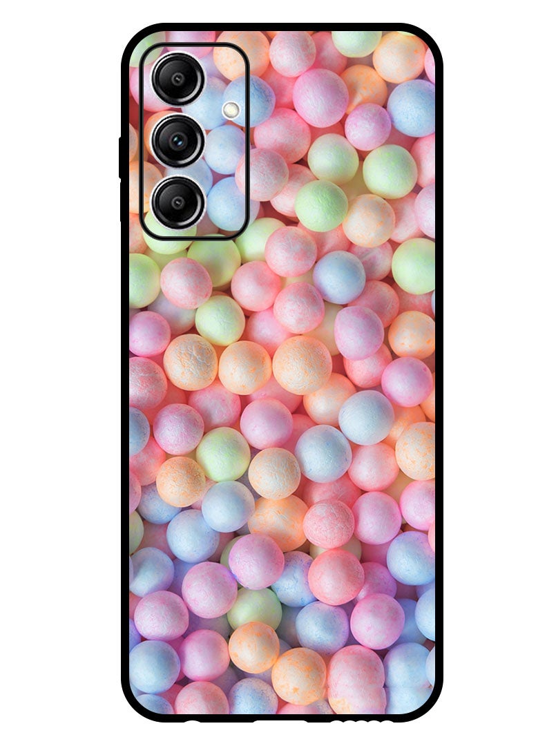 Theodor غطاء واقي مضاد للخدش ومقاوم للصدمات لجهاز سامسونج جالاكسي A25 كرات ملونة - Image 1