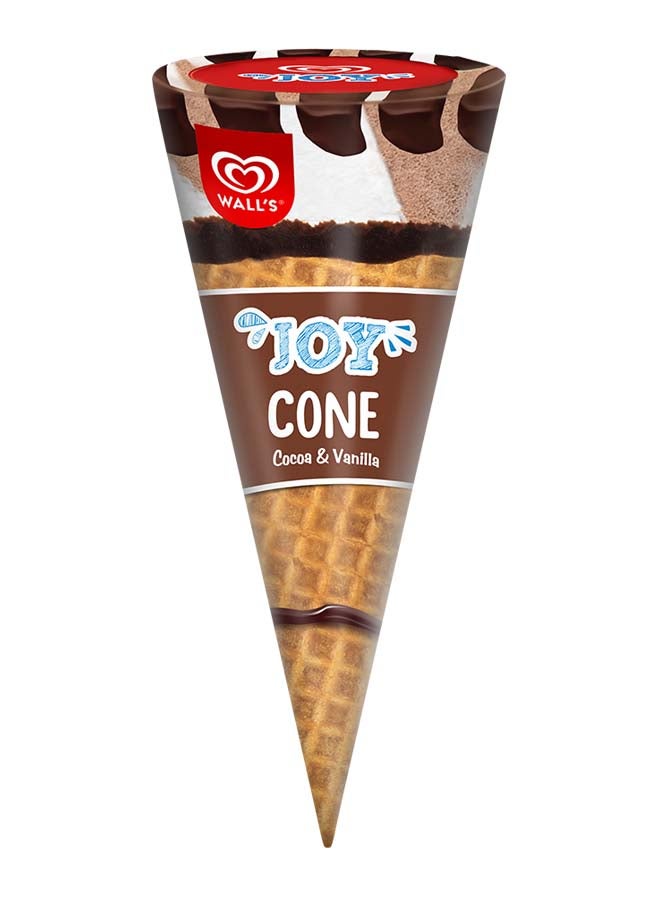Joy Cone Cocoa & Vanilla Ice Cream Cone