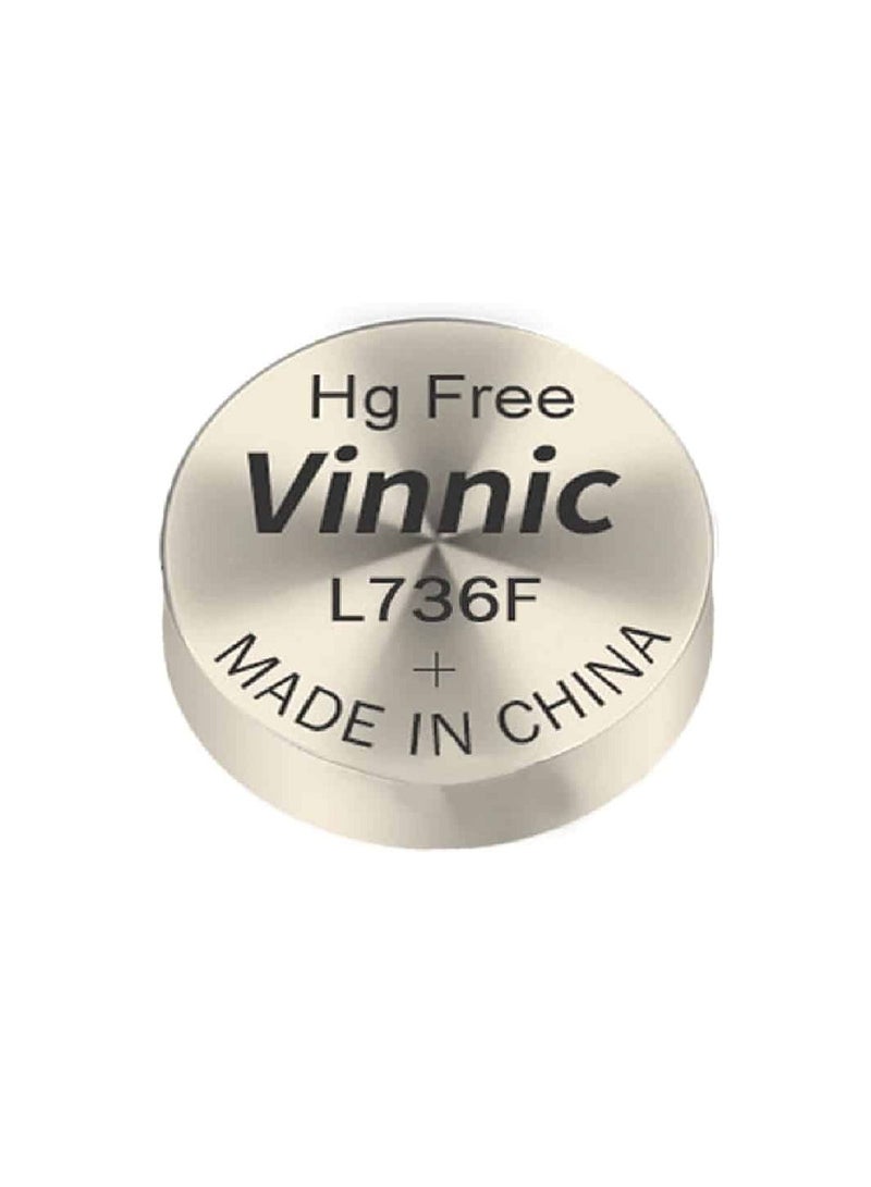 Vinnic 20-Pieces Vinnic AG3 (L736F) (LR41) Alkaline 0%Hg 1.5V Batteries - Image 2