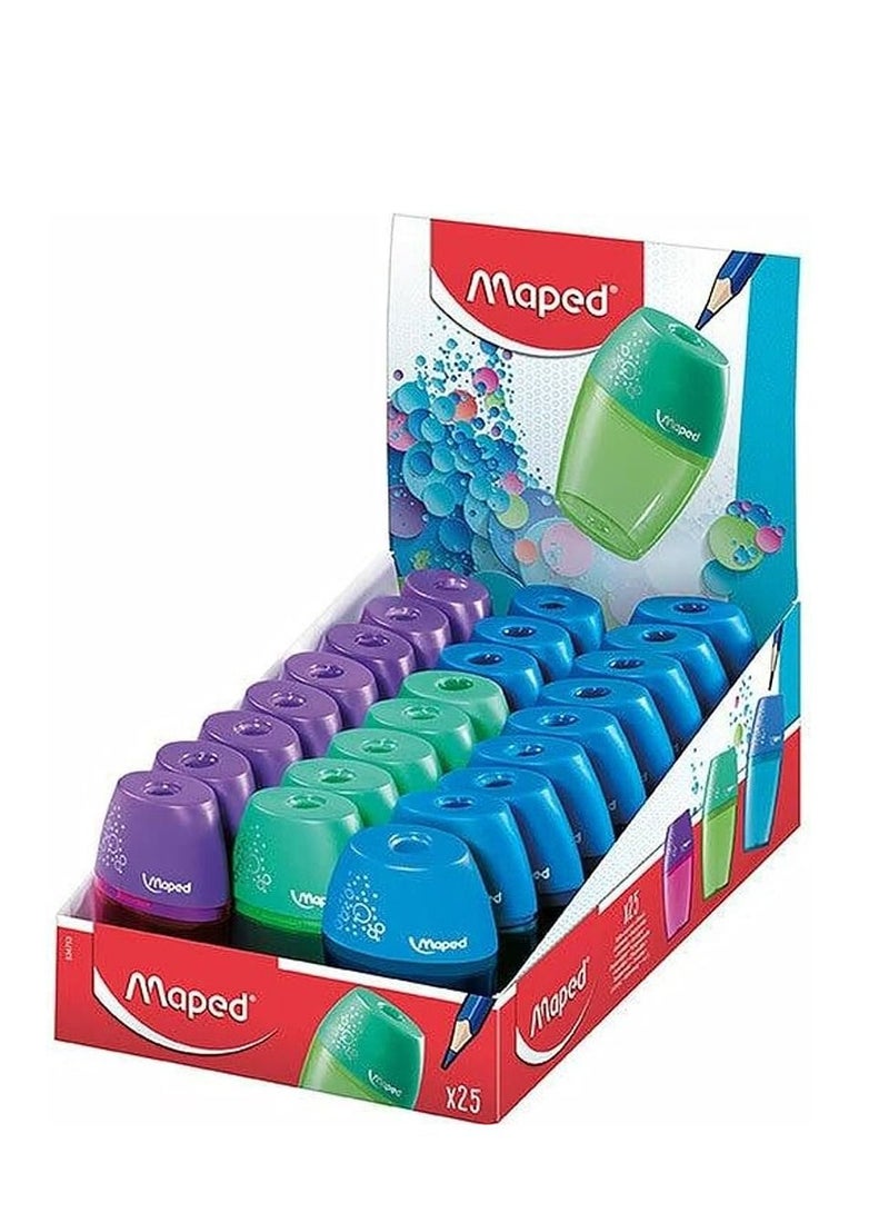 Maped 25-Piece Shaker Single Hole Sharpener Multicolour - Image 2