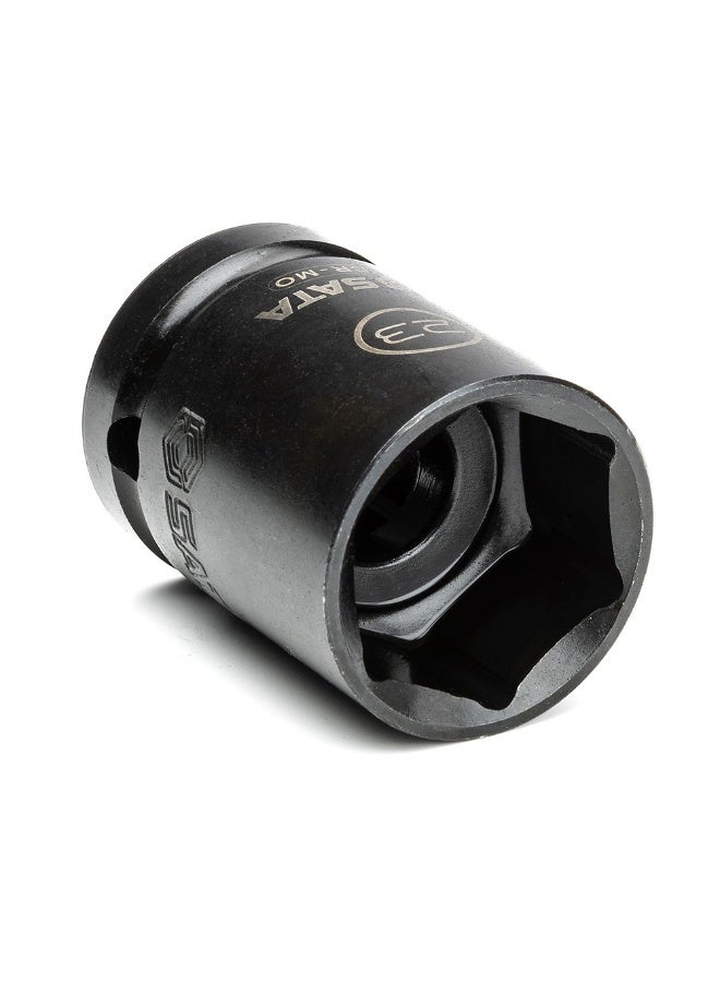 SATA ST34397T 14-Piece 1/2" Drive 6 Point Metric Thin Wall Impact Socket Set - Image 2