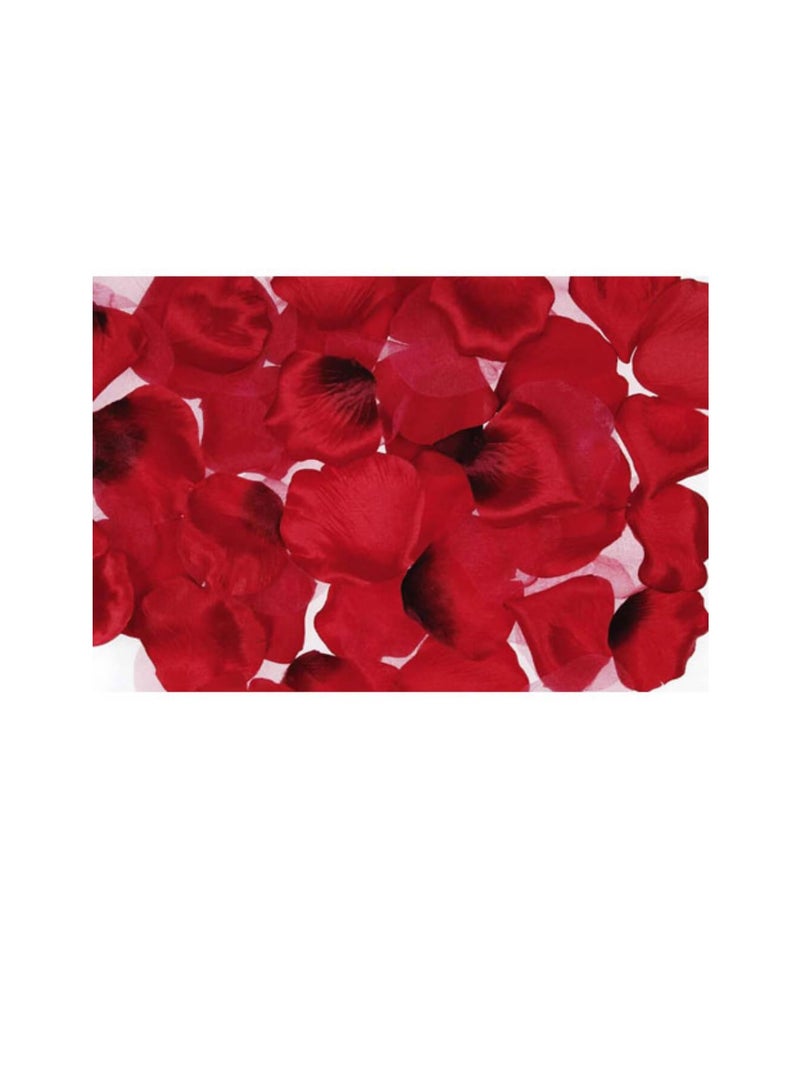 بتلات ورد حمراء فضفاضة 300 قطعة - Image 2