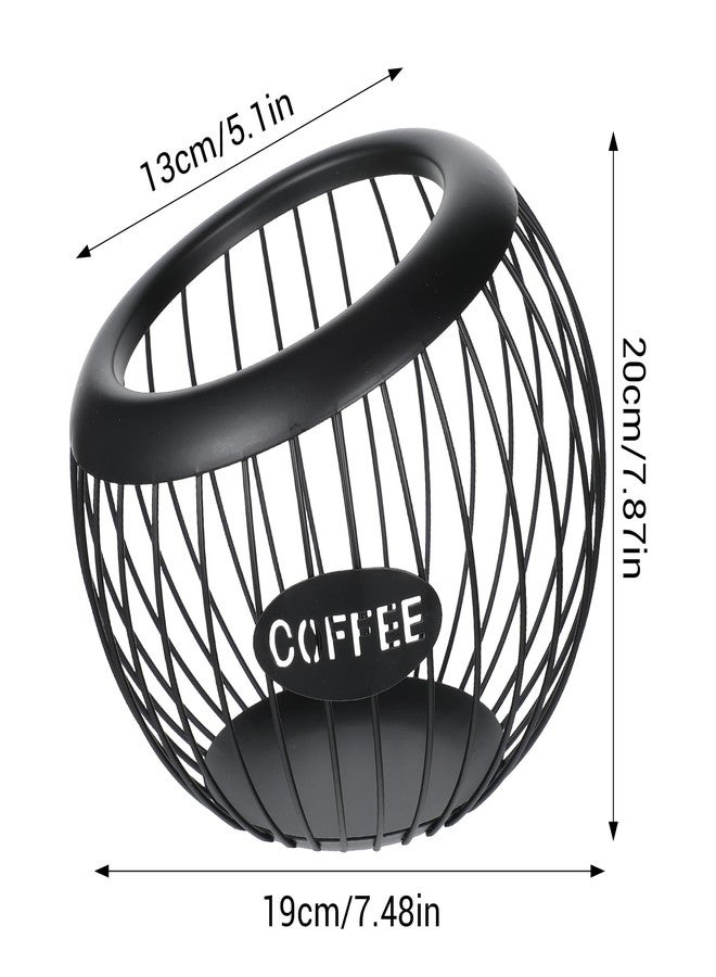 Sibba 2 Pack Large Capacity Coffee Pod Holders Basket, Coffee Pod Holder for KCup Versatile Coffees Capsule Storage Basket Coffees Bar Organizer for Counter Kitchen Countertop, Storage Bar Accessories - Image 2