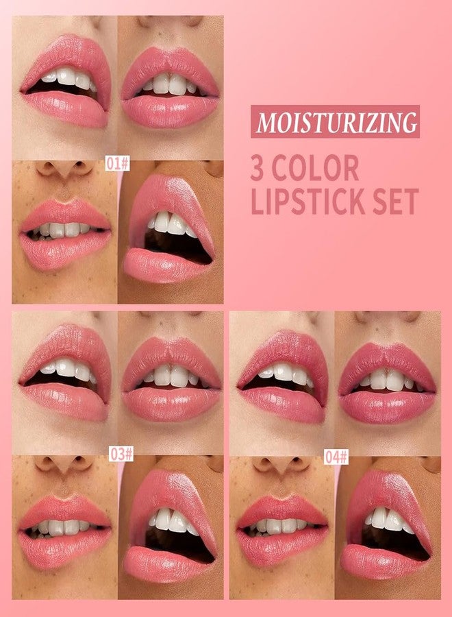 Houksouml Lip Liner Pencil Set, Waterproof Matte Finish, 3-Pack, Long-Lasting - Image 2