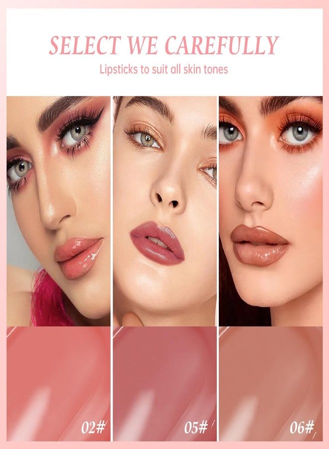 Houksouml Lip Liner Pencil Set, Waterproof Matte Finish, 3-Pack, Long-Lasting - Image 3