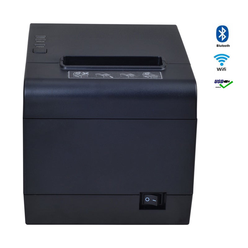 80Mm Thermal Bill Printer Automatic Paper Cutting 300 High-Speed Printing Supermarket Cash Register Catering Takeaway Printer - Image 5