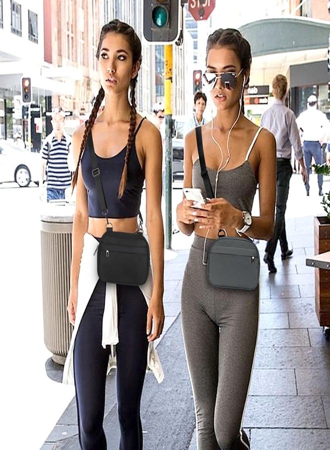 MAXTOP Small Crossbody Bags for Women with Detachable Strap Cross Body Bag Sling Cell Phone Purse for Traveling Walking Yoga(Dim Grey) - Image 2