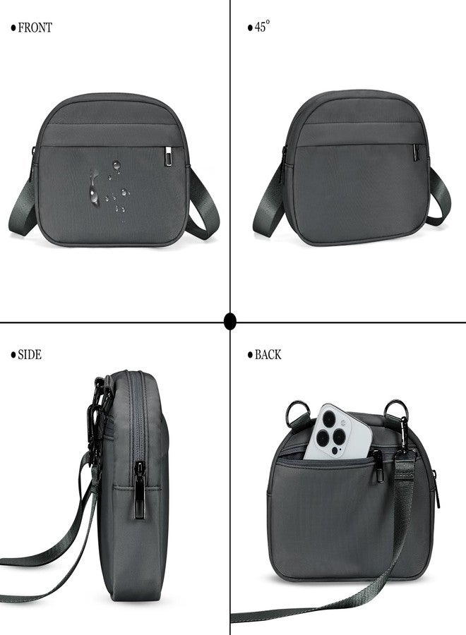 MAXTOP Small Crossbody Bags for Women with Detachable Strap Cross Body Bag Sling Cell Phone Purse for Traveling Walking Yoga(Dim Grey) - Image 4