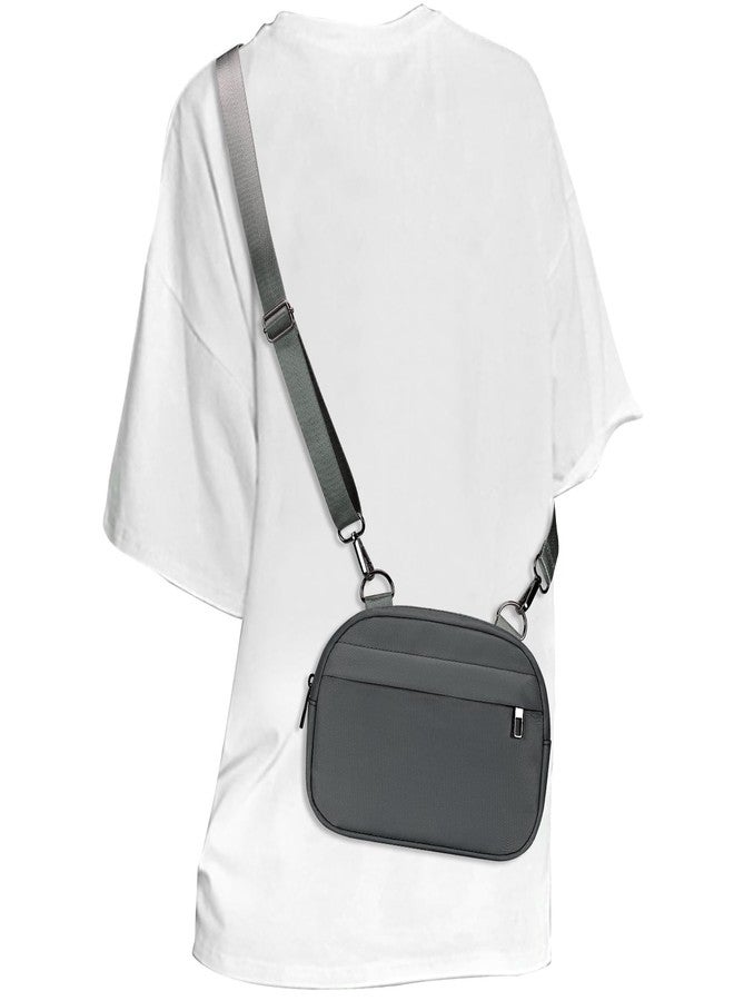 MAXTOP Small Crossbody Bags for Women with Detachable Strap Cross Body Bag Sling Cell Phone Purse for Traveling Walking Yoga(Dim Grey) - Image 1