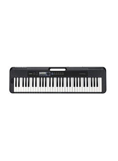 كاسيو لوحة مفاتيح Arranger المحمولة من كاسيو CT-S300 و 61 مفتاحًا - أسود  - Image 1