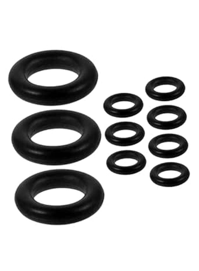 10Pcs Valve Stem Seal Kit Hydraulic System Oil Return Valve Rubber Seals Easy Installation - Image 1