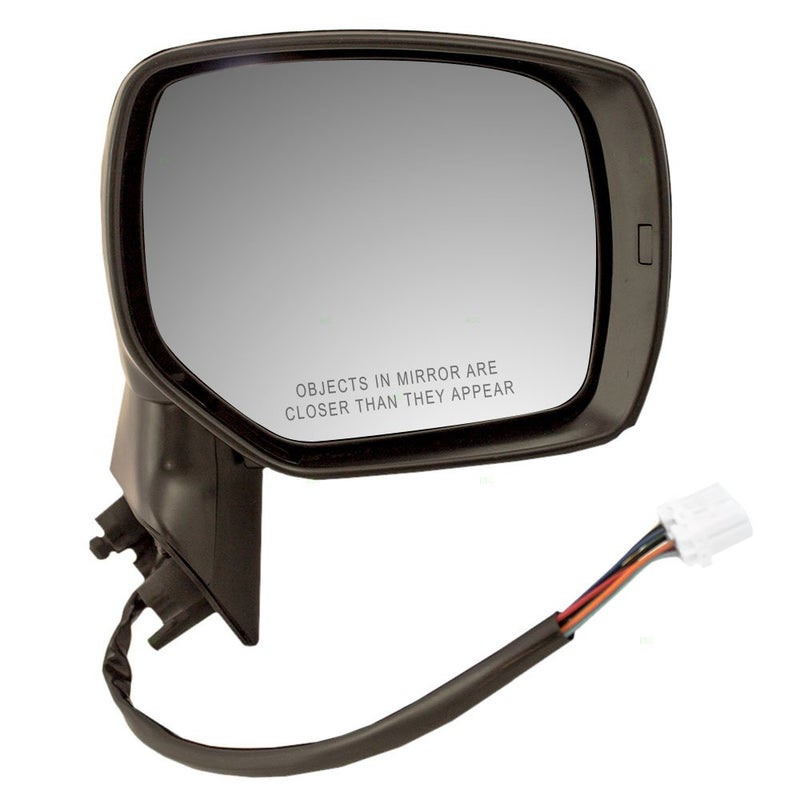 Brock Replacement Passengers Power Side View Mirror Heated Compatible with 2014-2017 Forester 91054AJ220 91036SG331 - Image 5