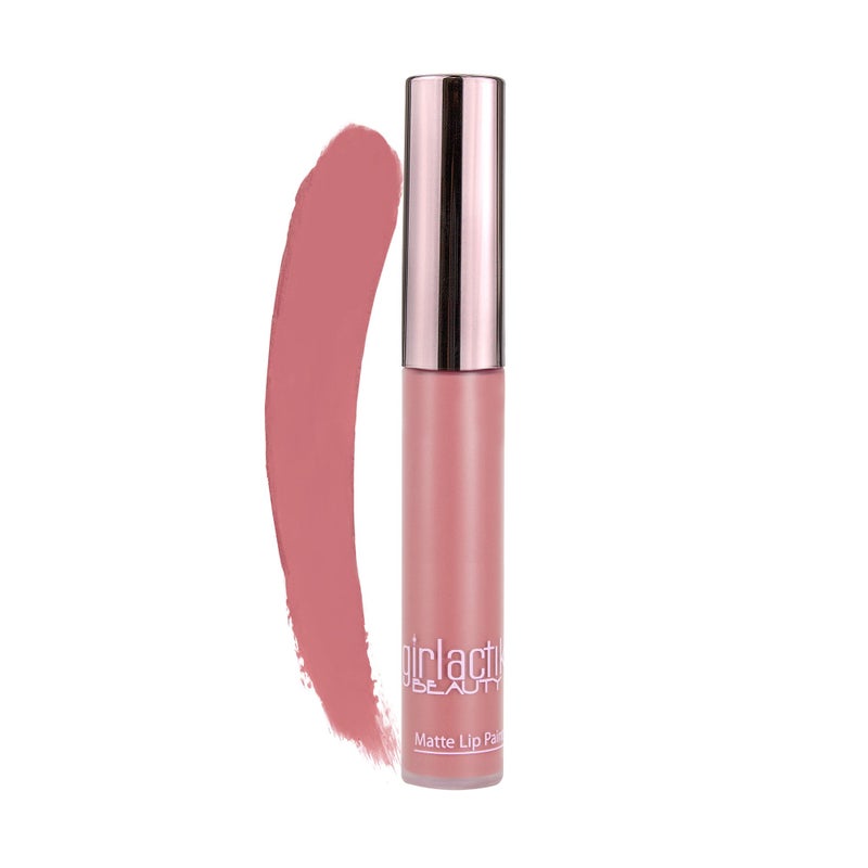 Girlactik Long Lasting Matte Lip Paint Liquid Lipstick in Allure Long wearing Smooth Application Pigmented NonCrack Formula Lightweight 75 ml  25 oz Sweet