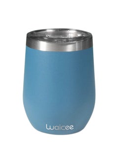 WAICEE Wine Tumbler Steel Blue 12OZ / 350ML  - Image 1