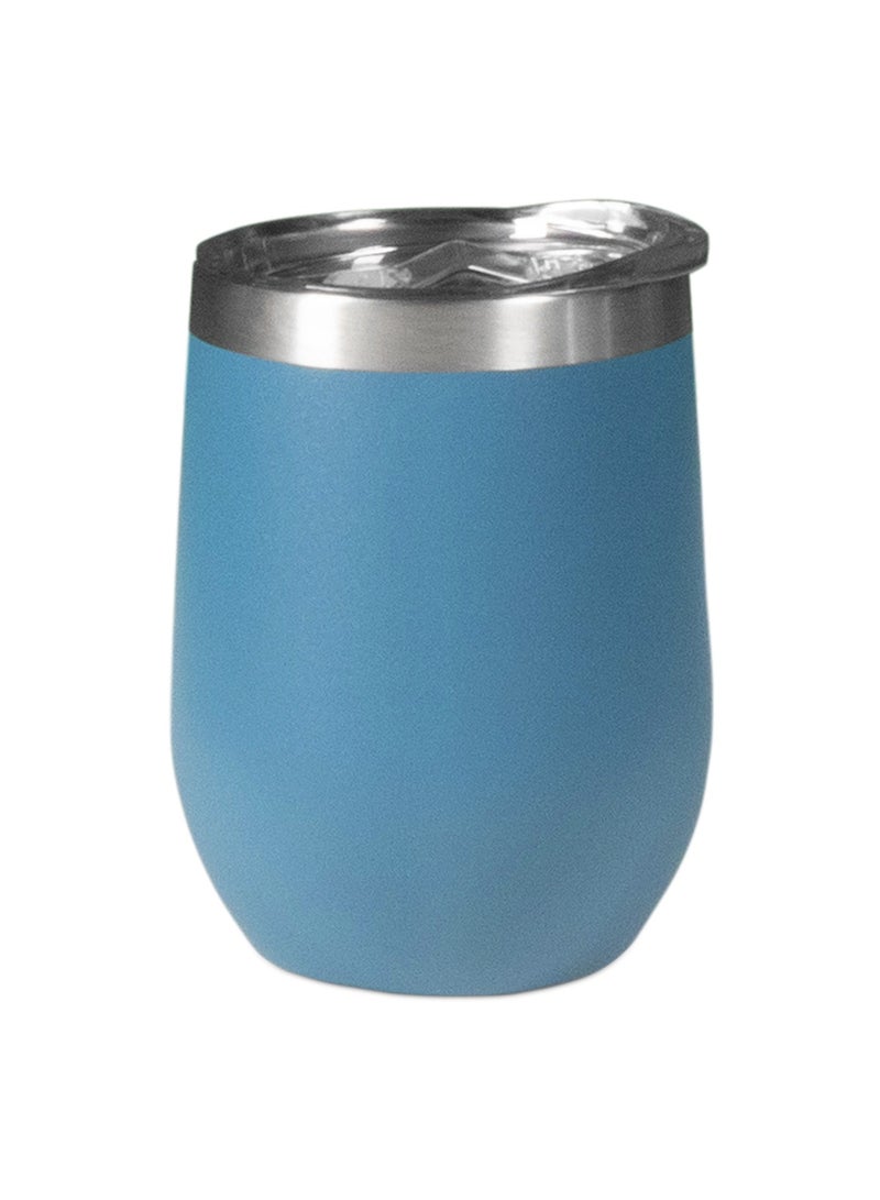 WAICEE Wine Tumbler Steel Blue 12OZ / 350ML - Image 2