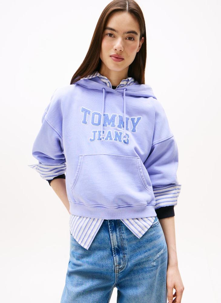 TOMMY JEANS Graphic Pullover Hoodie - Image 1