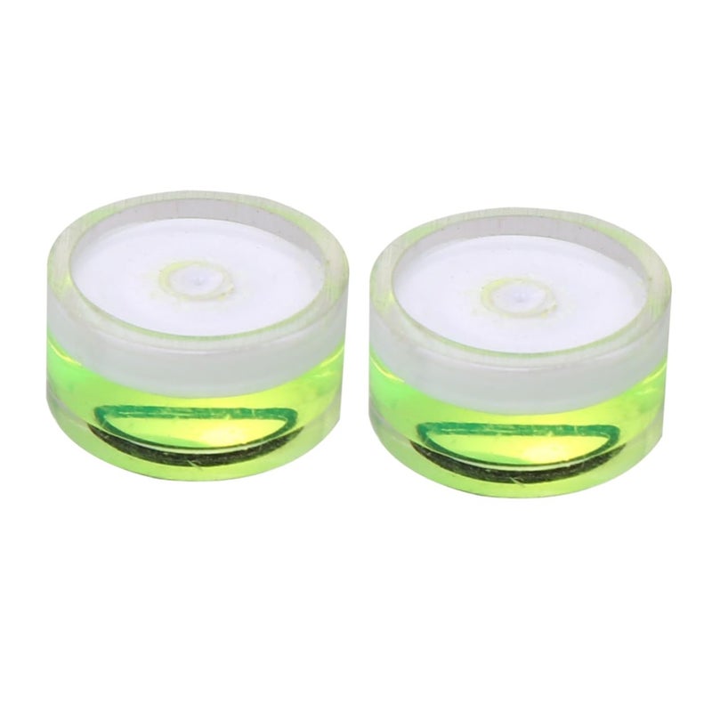 16 Pcs Circular Bubble Level Transparent Plastic Spirit Indicators for Surface Leveling Tools - Image 2