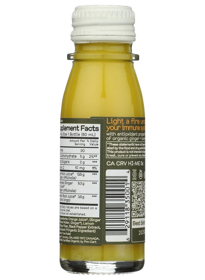 Greenhouse جرعة الزنجبيل الحار العضوي من غرين هاوس، 2 أونصة - Image 2