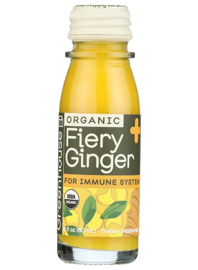 Greenhouse جرعة الزنجبيل الحار العضوي من غرين هاوس، 2 أونصة - Image 1