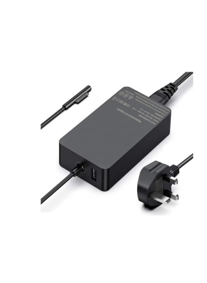 Terabyte Surface Pro Charger, 65W Surface Pro Charger for Surface Pro 9/8/7/6/5/4/3 - Image 1