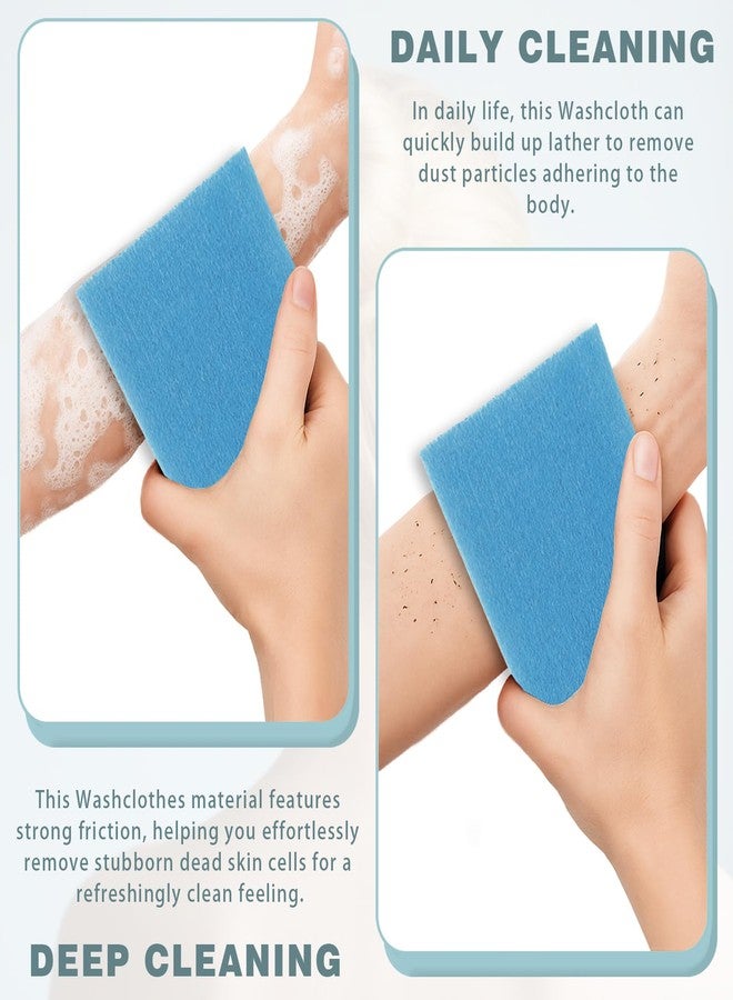 Brvlsoc 3-Pack Exfoliating Washcloths - Japanese & Korean Style Body Scrubber Towels, Quick-Dry Mesh Bath Cloths for Shower & Skincare - Image 5