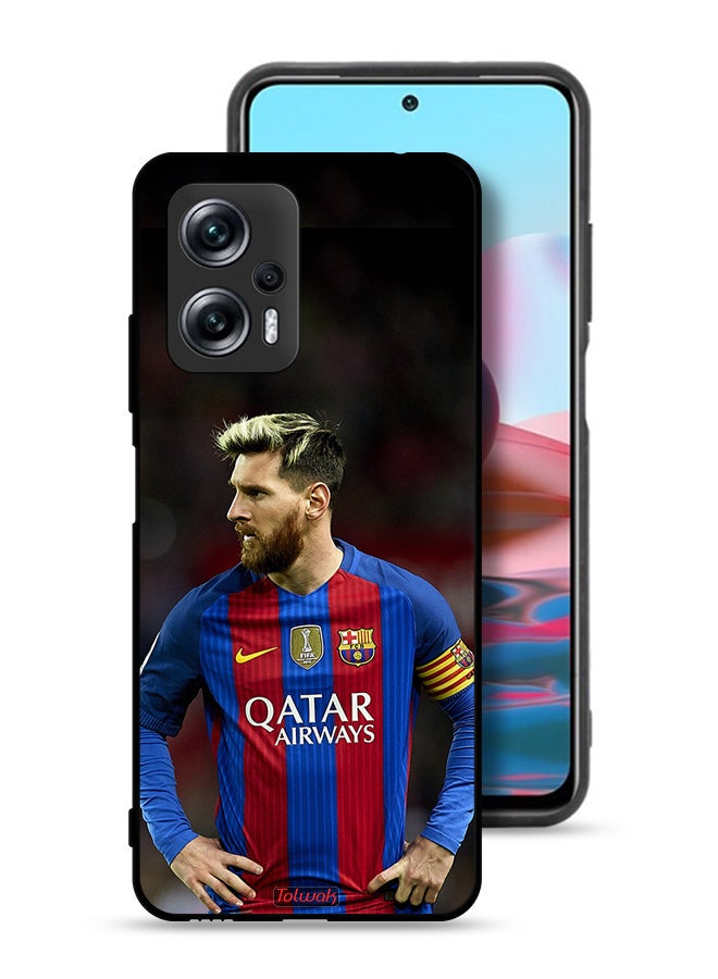 Tolwak Xiaomi Redmi Note 11T Pro Plus 5G Protective Case Cover Messi Barcelona - Image 1