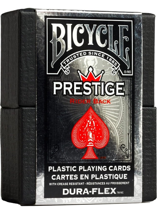 Bicycle Playing Cards: Prestige Rider Back Mix Blue/Red - Image 1
