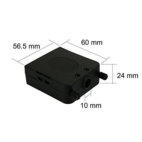 Twinkle Bay TwinkleBay DB25 Connector to Wiring Terminal Db25 Breakout Board Solder-Free with Case (Male Adapter x1, Female Adapter x1) - Image 5