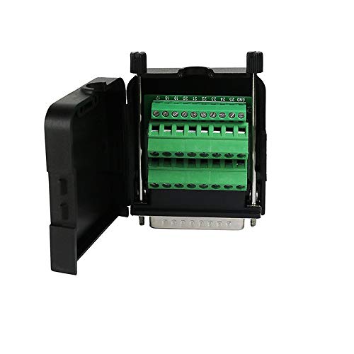 Twinkle Bay TwinkleBay DB25 Connector to Wiring Terminal Db25 Breakout Board Solder-Free with Case (Male Adapter x1, Female Adapter x1) - Image 3