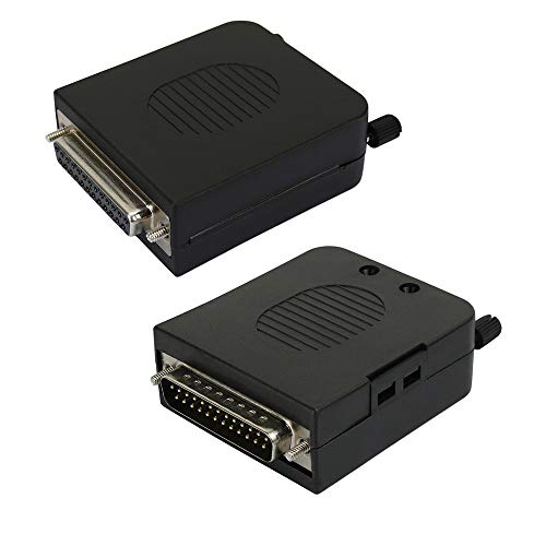 Twinkle Bay TwinkleBay DB25 Connector to Wiring Terminal Db25 Breakout Board Solder-Free with Case (Male Adapter x1, Female Adapter x1) - Image 2